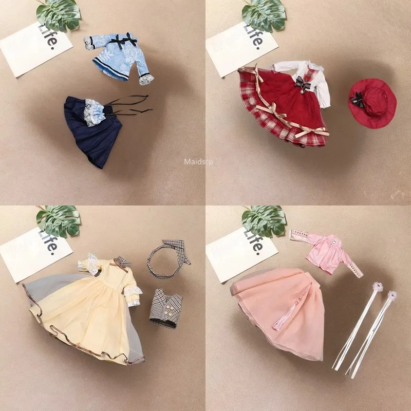 

BJD Doll's Clothes Accessories for 30cm Bjd Doll Formal Dress Accessories Gift