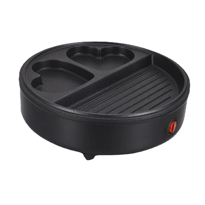 Multifunctional breakfast machine household small sandwich light food machine fashion less oily smoke non-stick frying pan