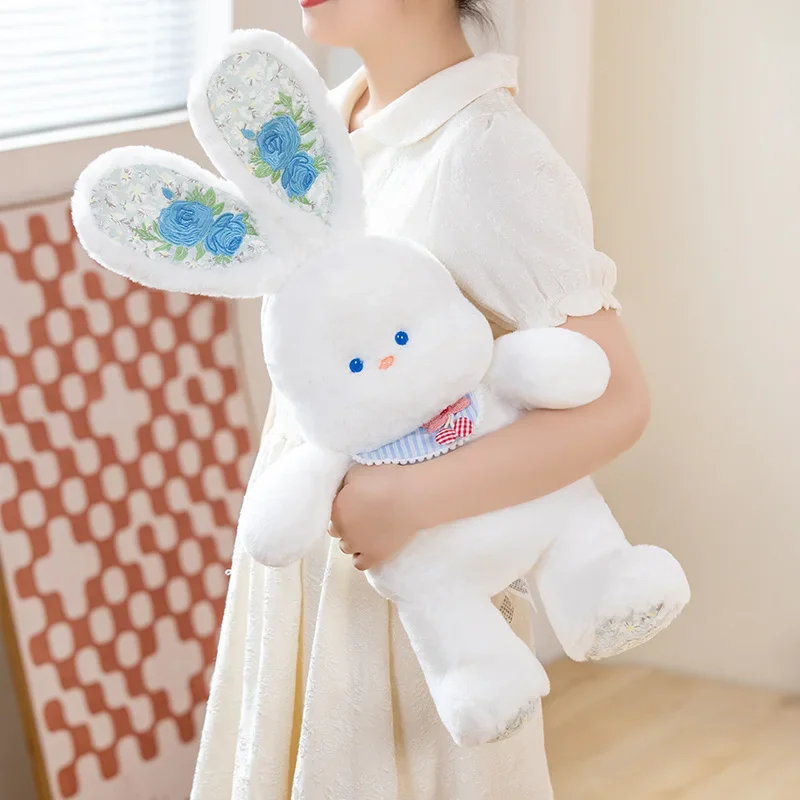 60 cm Kawaii Coniglio Peluche Animale Del Fumetto Orecchio Lungo Coniglietto Morbido Farcito Dormire Compagno Bambola Bambini Ragazzo Ragazza Regalo Per I Bambini