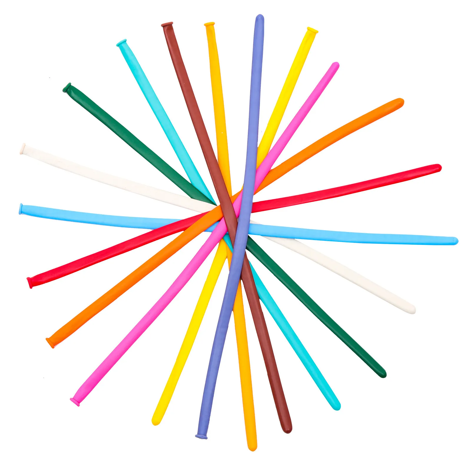 

Длинные шары для моделирования, 100 шт., для декора на годовщину, свадьбу, 360-градусные, с мультяшными рисунками, декоративные, для дня рождения, белые