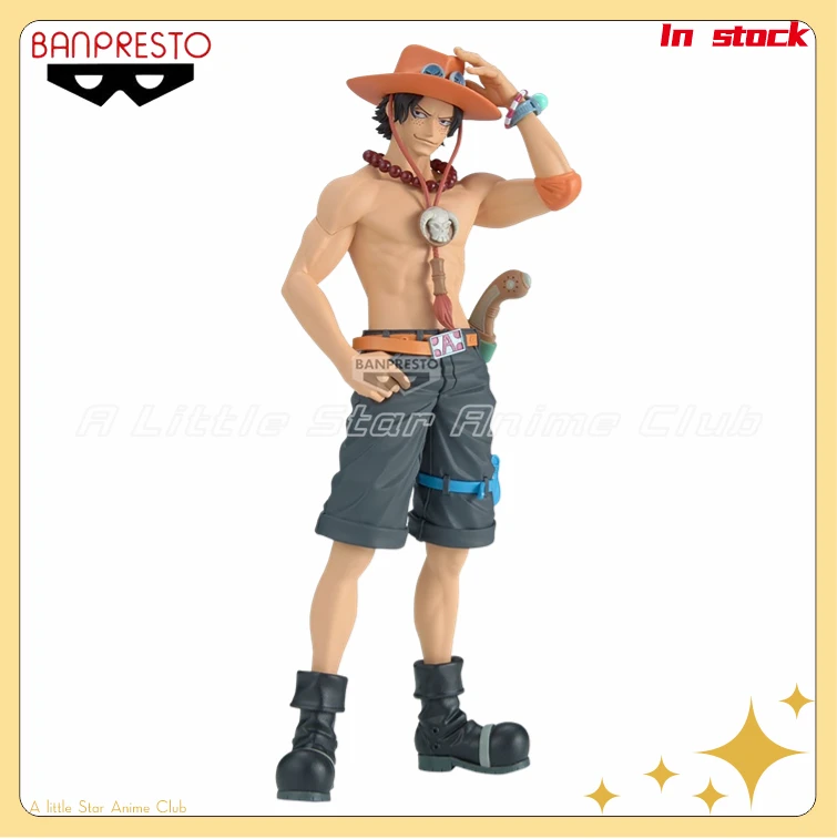 

In Stock Original BANPRESTO DXF ONE PIECE PORTGAS.D.ACE Special Models Collection Toys Animation Figures