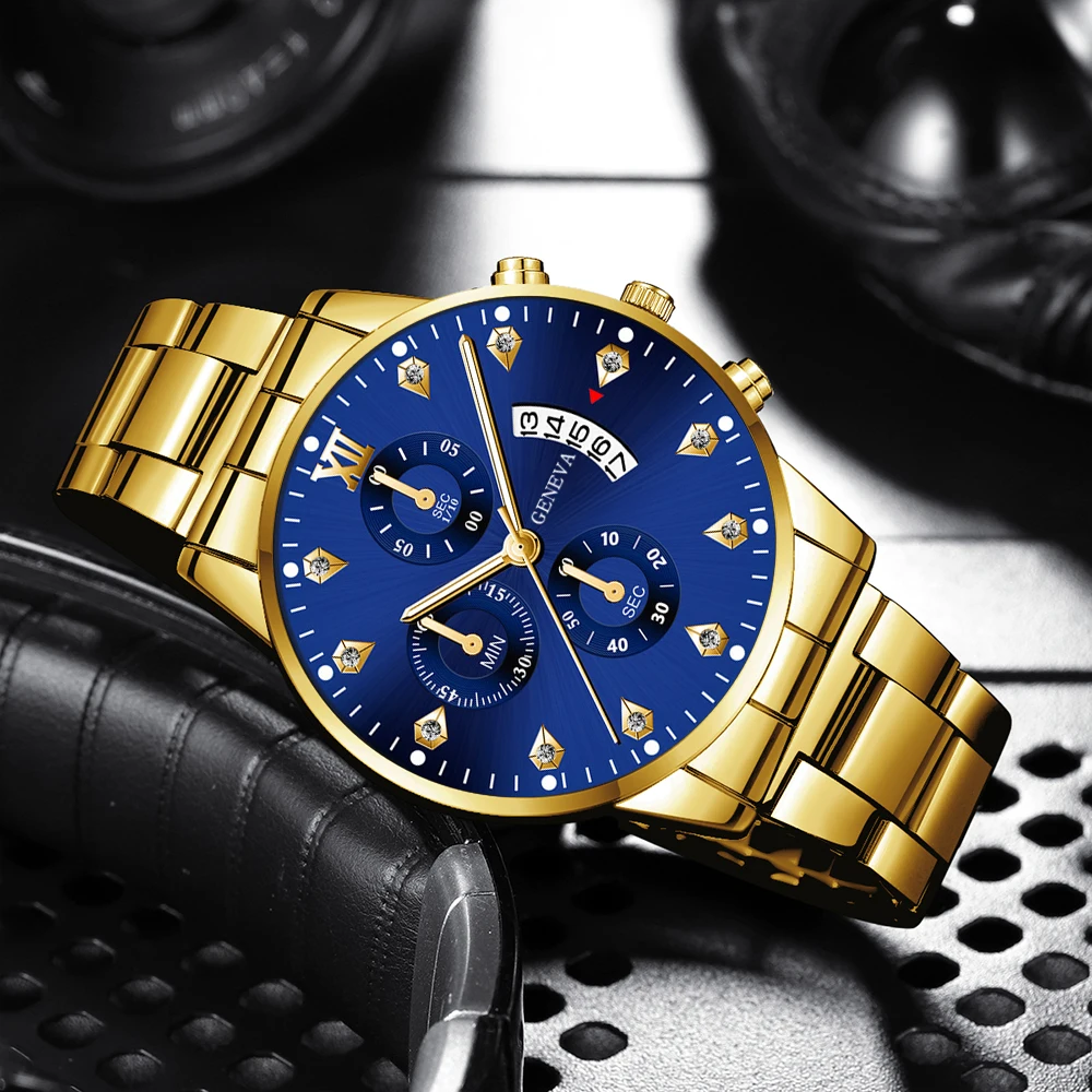 ساعة كوارتز مصنوعة من خليط معدني للرجال والنساء ساعات كاجوال وعصرية