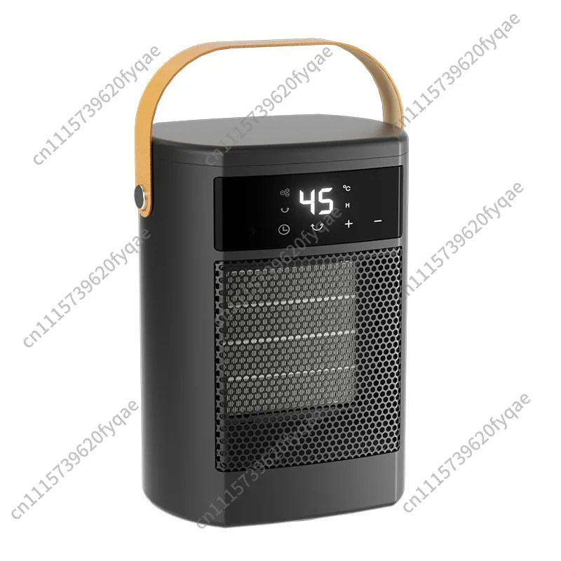 Heater Household Small Shaking Head Remote Control Heater Office Desktop High Power Electric Heater Digital Display