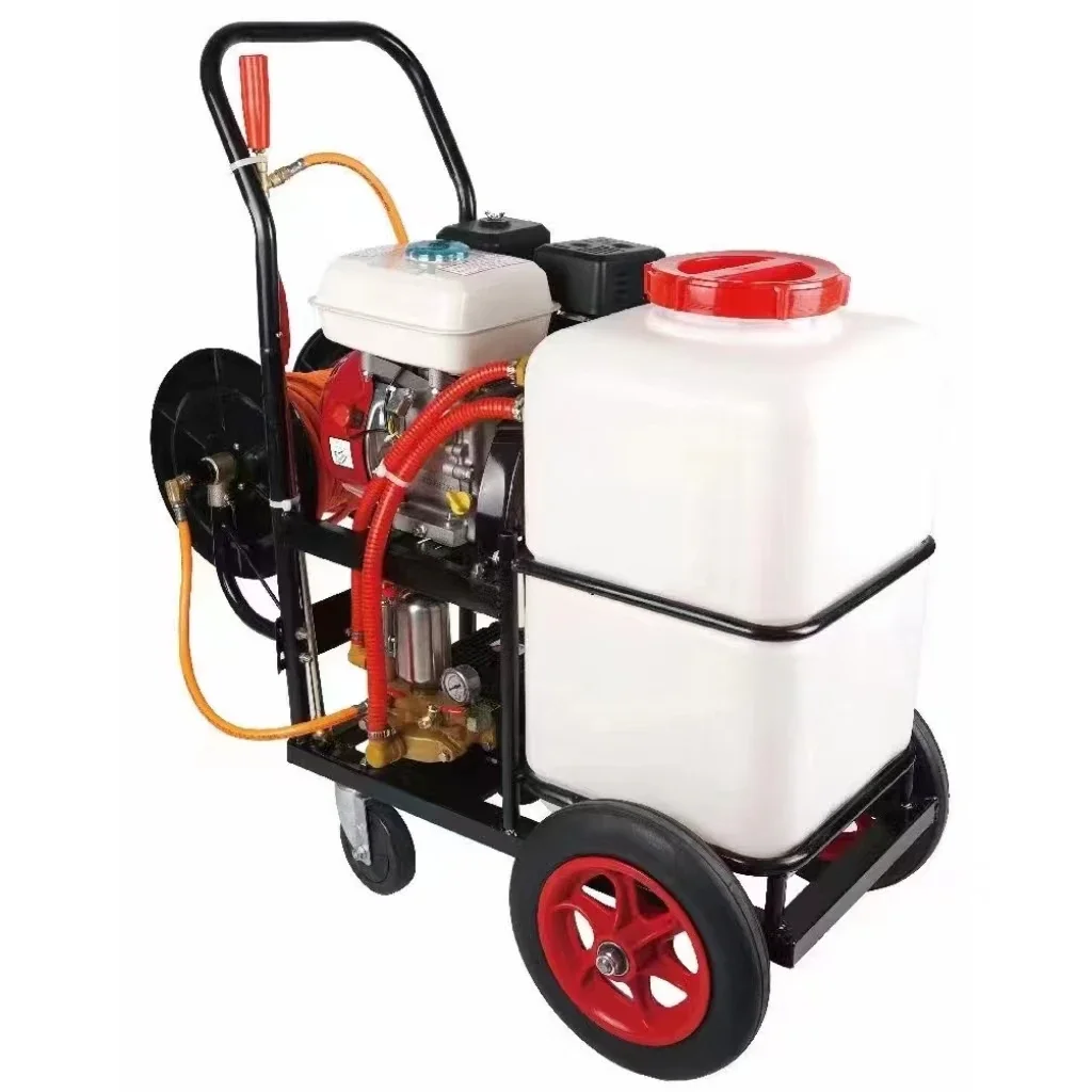 Agricultural Sprayer 60L Gasoline Engine Sprayer/ HL-60L Power Sprayer With Pump and Wheels