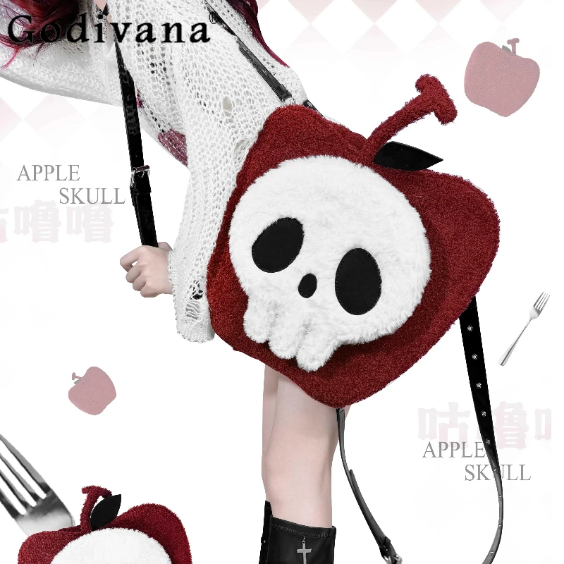 الأصلي هالوين كرنفال كوس حقيبة الظهر الطالب Y2K الحلو بارد حقيبة كتف الفتاة الحلو Kawaii حقيبة كتف سعة كبيرة