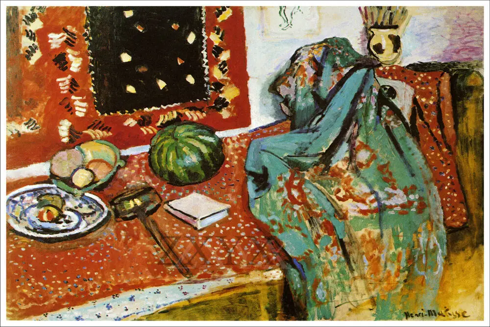 

Artist Henri Matisse Poster Print of Painting Still Life with a Red Rug