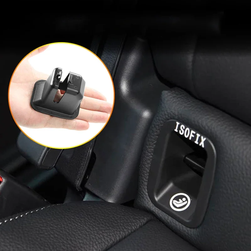 Premium Rear Child Seat Isofix Buckle Cover For Mercedes Benz Vito W447 V-Class W448 Safety Seat Trim 2016-2025 6
