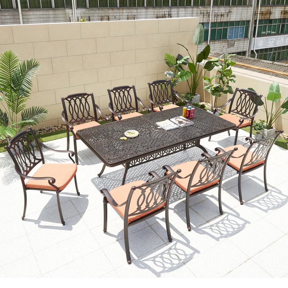 Modern Style Cast Aluminum Gar - Outdoor Furniture From China recension och pris