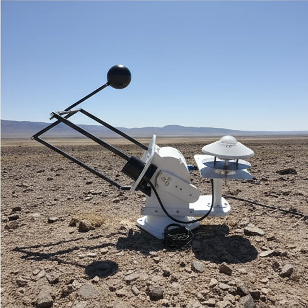 Automatic solar tracking system for solar radiation monitoring GPS-based solar trackers for meteorological and photovoltaic