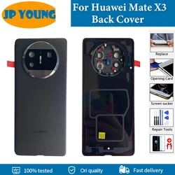 Original Back Cover For Huawei Mate X3 Battery Cover Door Housing Case ALT-AL00 ALT-L29 Rear Cover Repair Parts Replacement