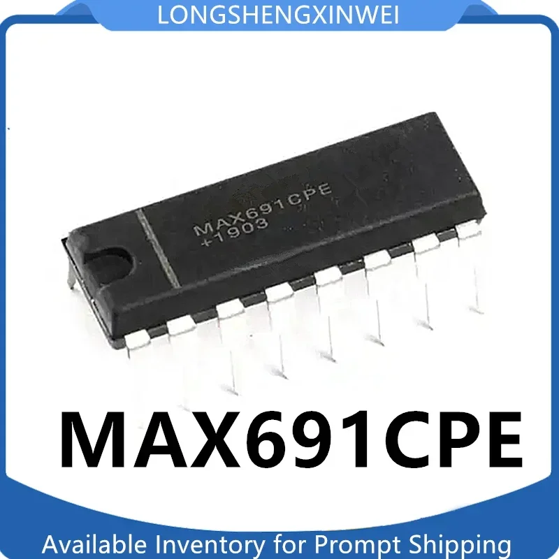 1PCS MAX691CPE MAX691 691CPE New DIP-16 Microprocessor Monitoring Circuit