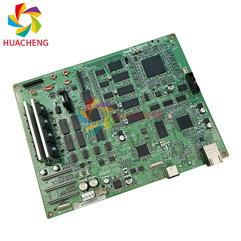 Placa principal Motherboard para Roland, Original Usado para Impressora Série RF-640, RF640, PN:6701405010