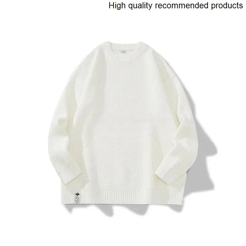 retro trui heren winter Amerikaans 2025, nieuw lui trendmerk, binnenkleding, losse grote maat warme jas, herfst- en winterstijl