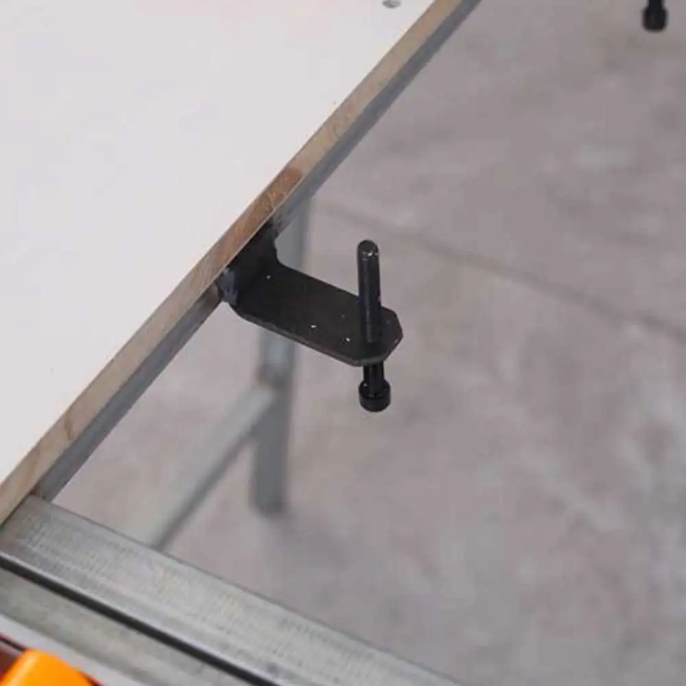Edge banding machine expanded telescopic platform woodworker home installation edge banding machine extension table