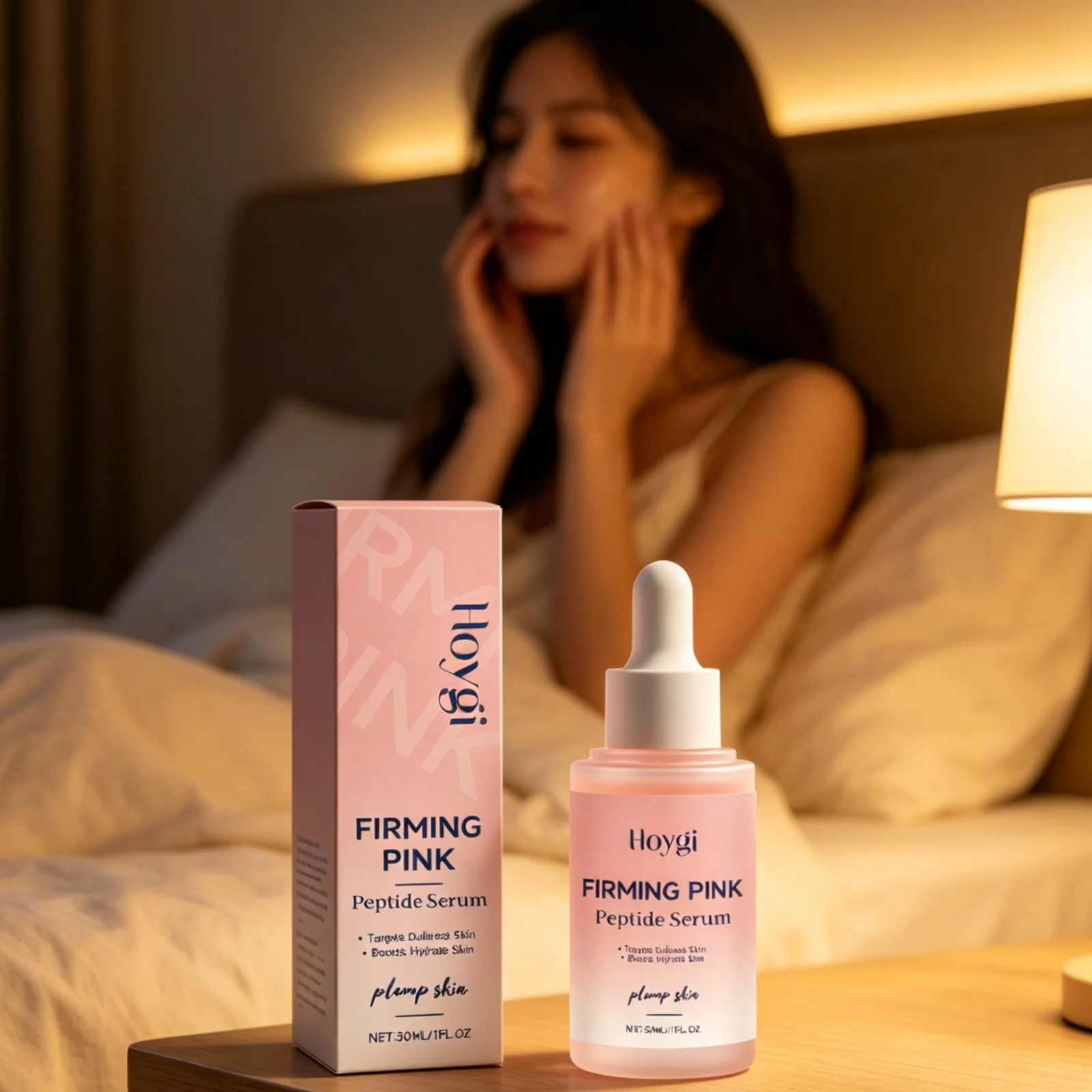 Hoygi Firming Skin Serum Deep Nourishment Restore Skin Vitality Reduce Fine Lines Relieve Dryness Gentle Anti Aging Face Essence