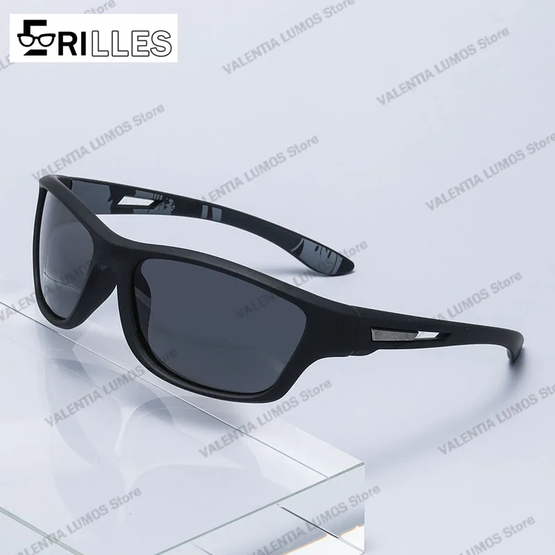 نظارات ركوب الدراجات المشي لمسافات طويلة وتسلق الجبال الملونة في الهواء الطلق الزجاج الأمامي نظارات رياضية نظارات شمسية مستقطبة انفجار