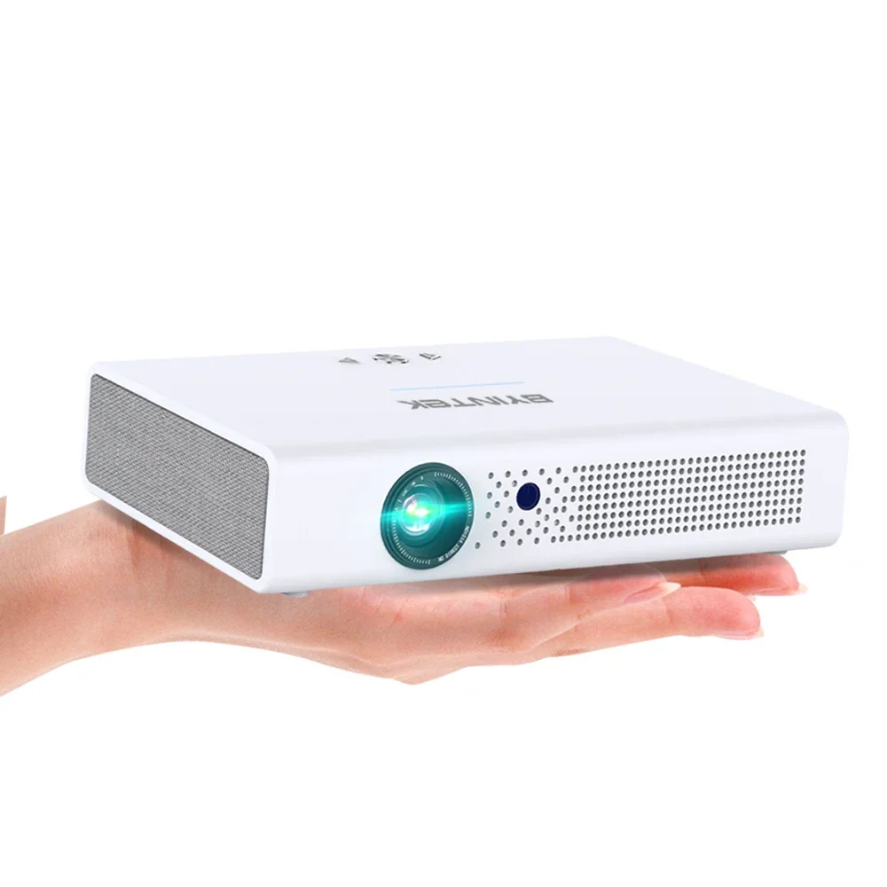 Top Selling R19 Mini Smart Mobile Portable Projector Wifi Beamer 3D 4K DLP Android 1080P For Home Theater Projector