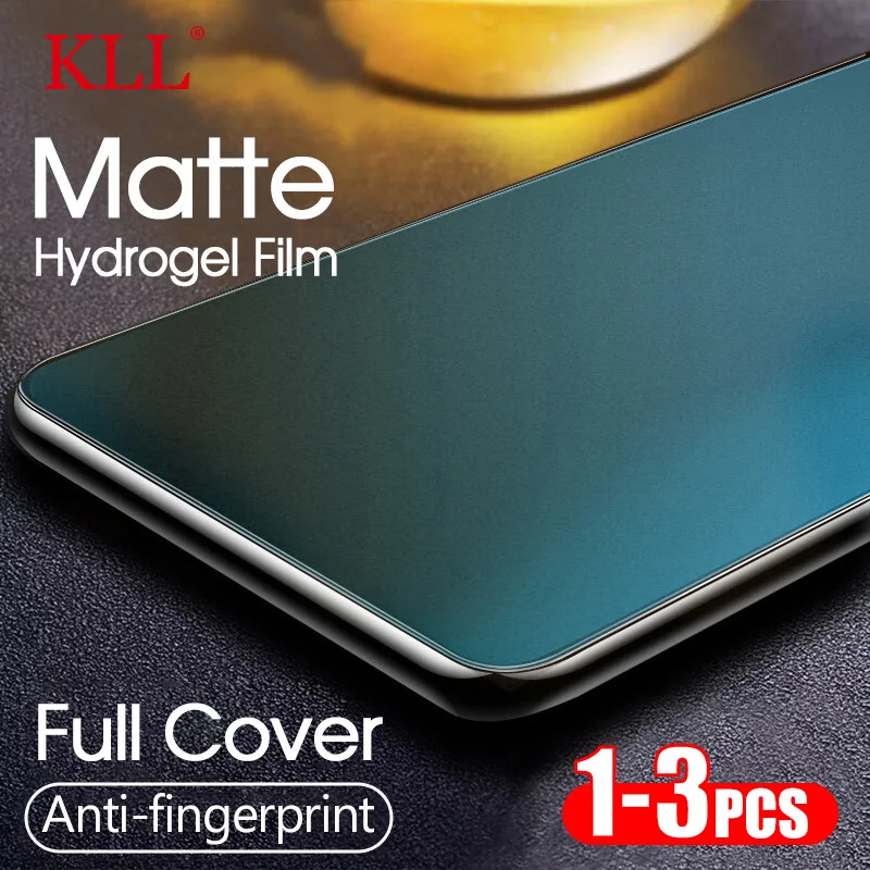 Гидрогелевая пленка для Xiaomi 12 Lite 12T Poco M6 F5 F4 F3 X4 GT X5 X3 13T, защитная пленка для экрана Redmi Note 12 12R 13 Pro K60 Ultra, матовая