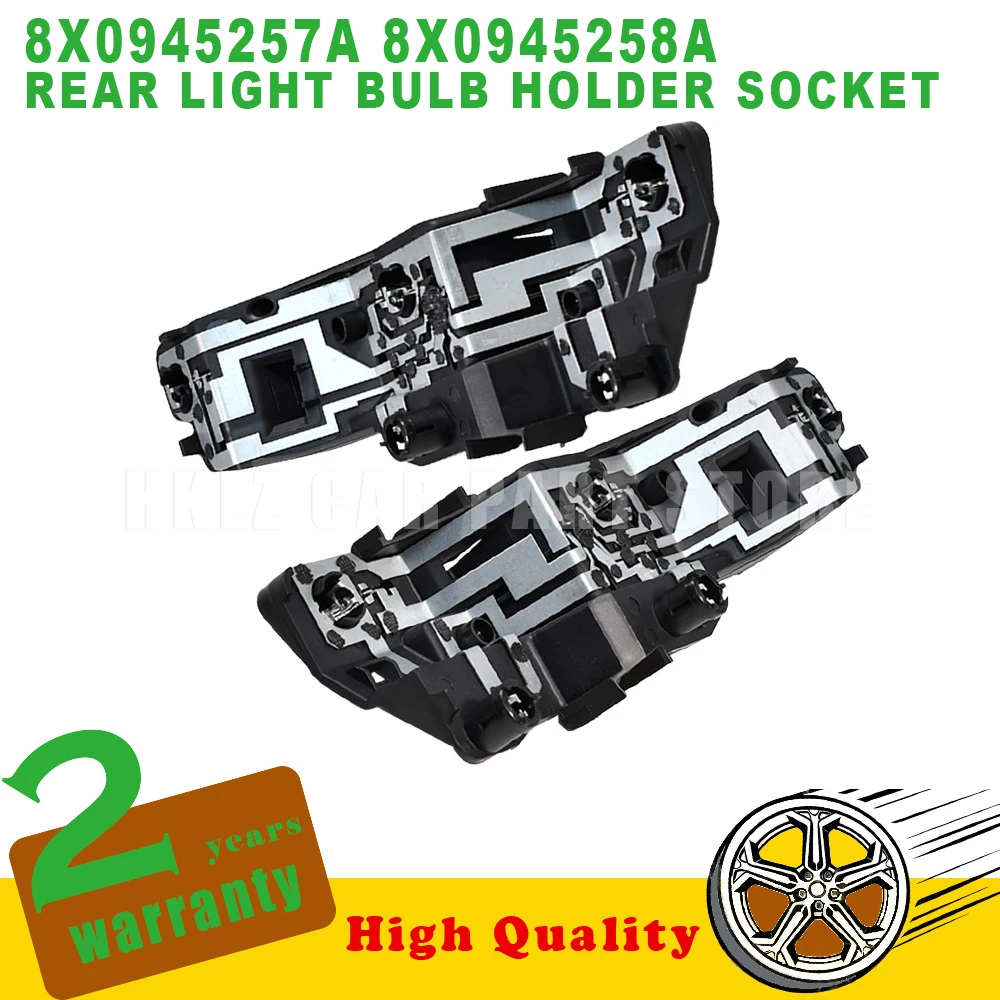OEM 8X0945257A 8X0945258A New For Audi A1 S1 Mk1 2011-2018 Rear Light Bulb Mount Holder Socket 6 Pins Left Right Car Accessories