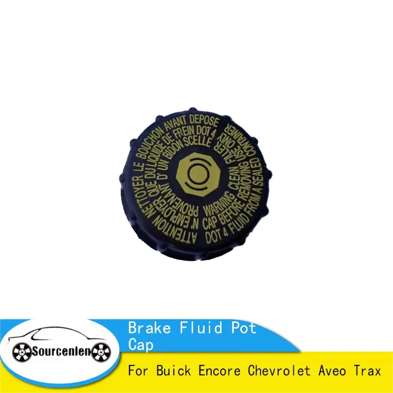 Brand New Brake Fluid Pot Cap For Buick Encore Chevrolet Aveo Trax Booster Pump Brake Oil Pot Cover 13286454 13286455