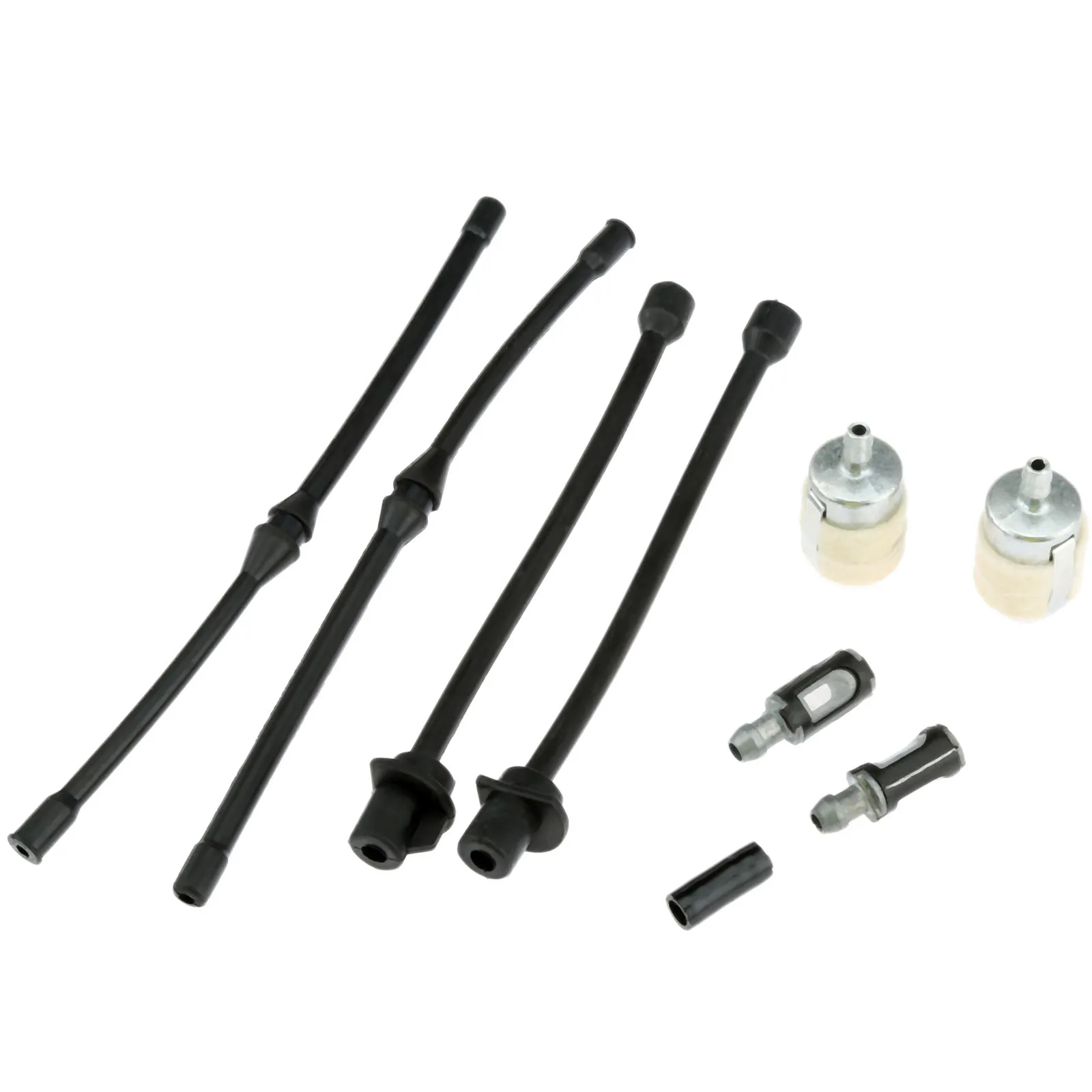 8Pcs(4 Sets )Tool Parts Chain Saw Fuel Pipe Oil Pipe Fuel Oil Filter For 52cc 58cc Chainsaw Spare Parts Hose Set 4500/5200/5800