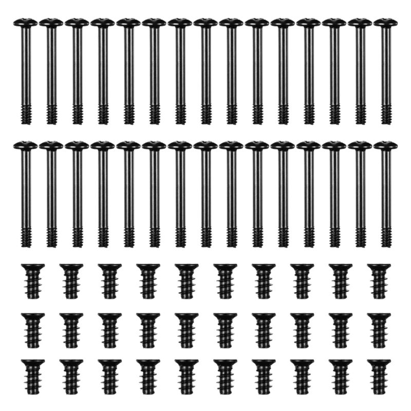 PC Case Fan Screw- Screw Case Fan Including 30 Long Screws 30 Short Screws Set