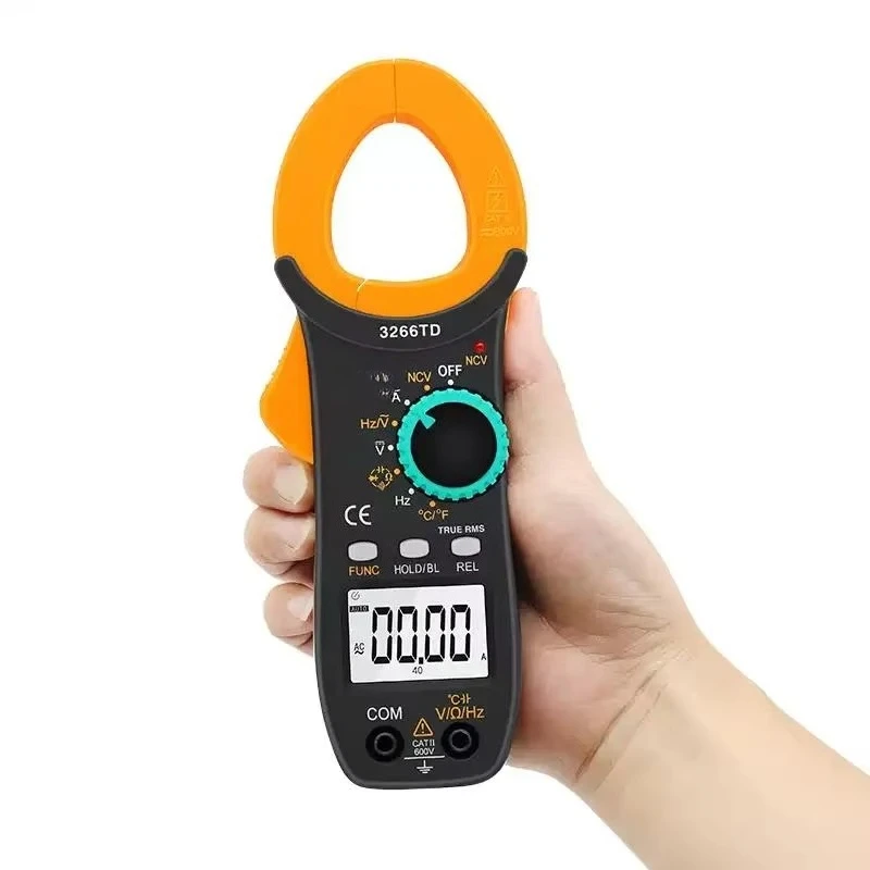 

High Precision Clamp Meter Multimeter for Refrigeration HVAC Electrical Testing