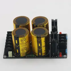 Assemble 4 x ELNA 63V10000UF Capacitor Schottky Audio Amplifier Rectifier Filter Power Supply Board