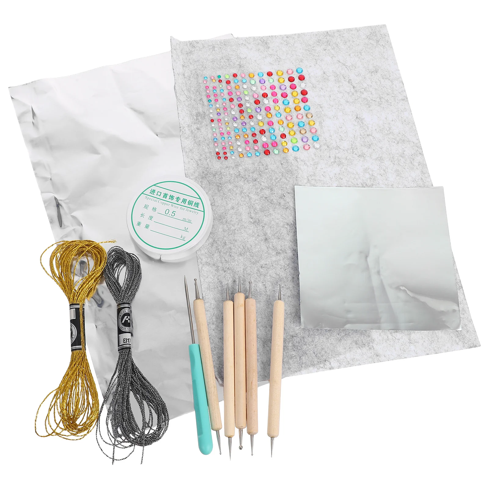 

1Set Gold Foil Sheets Metallic Paper Thick for DIY Crafts Resin Art Scrapbooking Holiday Festival Decorations Artistic