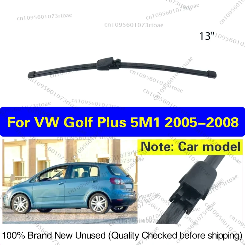 

Car Wiper 13" Rear Wiper Blade For VW Golf Plus 5M1 2005 - 2008 Windshield Windscreen Clean Tailgate Window Car Rain Brush