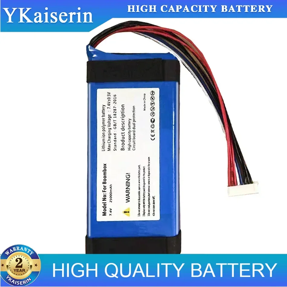 25000mAh Replacement Battery GSP0931134 01 for JBL Boombox JEM3316 JEM3317 JEM3318