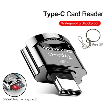Taşınabilir USB 2.0 TF flaş harici OTG USB3.0 bellek mikro SD tip-c kart okuyucu adaptörü Laptop için