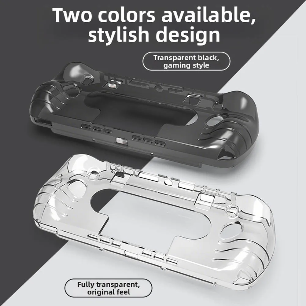 Premium Transparent Silicone Case Bundled with Tempered Glass for GPD Win5 Ensures Uninterrupted for access to All Features