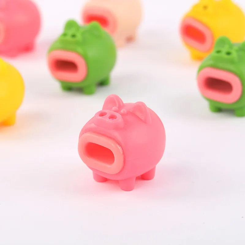 Squeezing Pig Stick Out Tongue Toys Decompression Fidget Antistress Sensory Stress Relieving Gift For Kids Adults Stress Relief