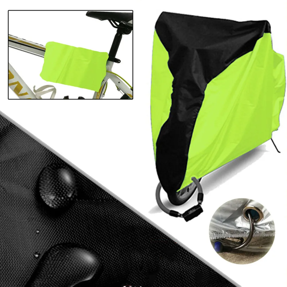 Bike Covers Outdoor Waterproof Anti-Uv Protective Covers With Reflective Strips Anti Dust For Electric Bike Drop ship Wholesale