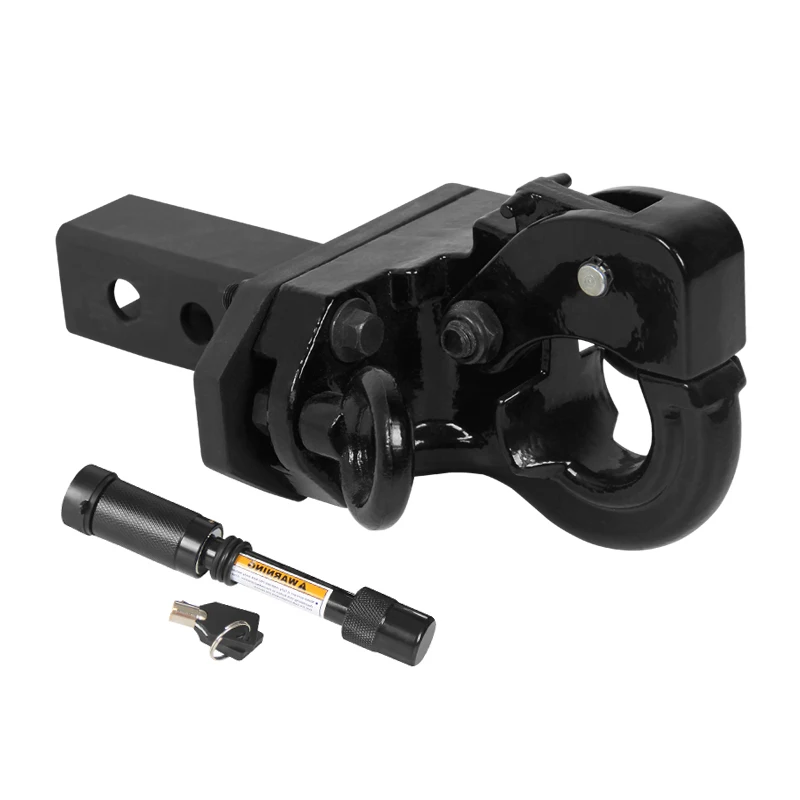 New Heavy Duty Steel Large-Tonnage 4X4 Pintle Hook Combination Trailer Hitch for Prado with 10000LBS Load Capacity