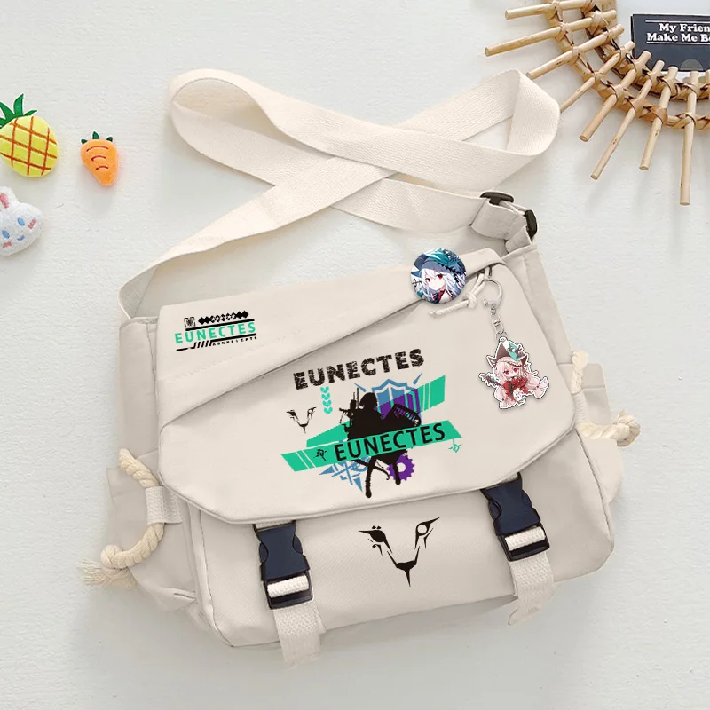 Anime Arknights Skadi Muelsyse mudruck borsa a tracolla Cosplay borsa a tracolla per studenti sport Crossbody zaino Messenger Bag