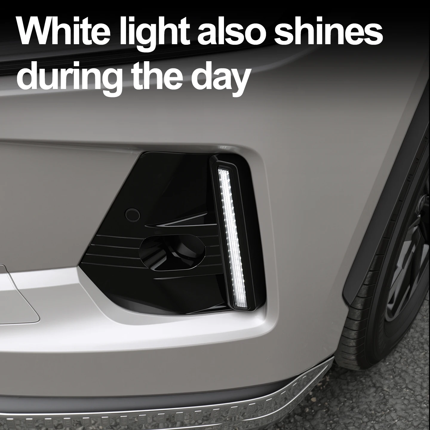 Front Bumper Signal Decor Lamp For Toyota RAV4 Wildlander 2026-2028 Auto Bright LED Anti-Scratch Daytime Running DRL Light 2Pcs