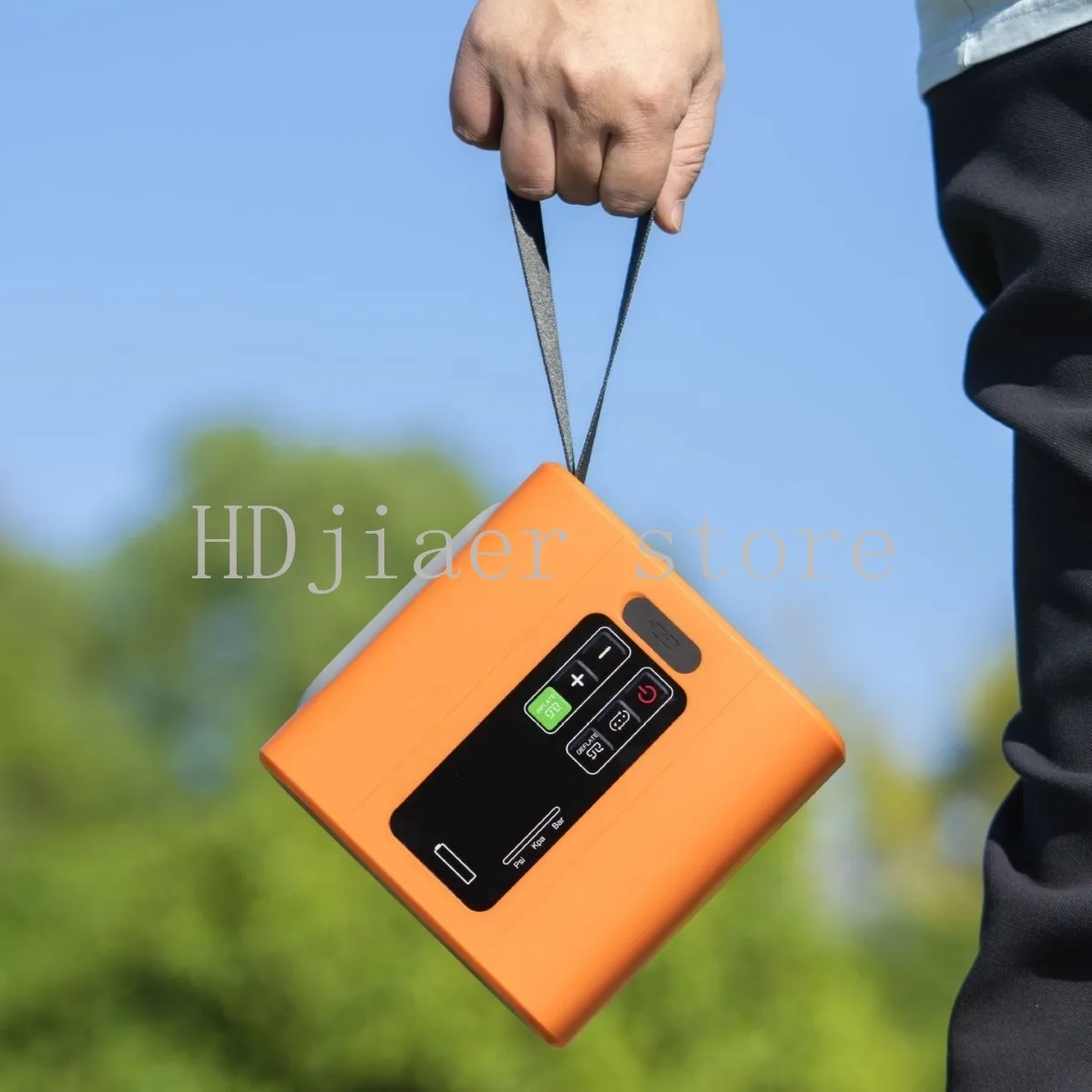 

Multi-Functional Rechargeable Air Pump – Portable Electric Inflator/Deflator for Camping Air Mattress, Pool & Swim Ring