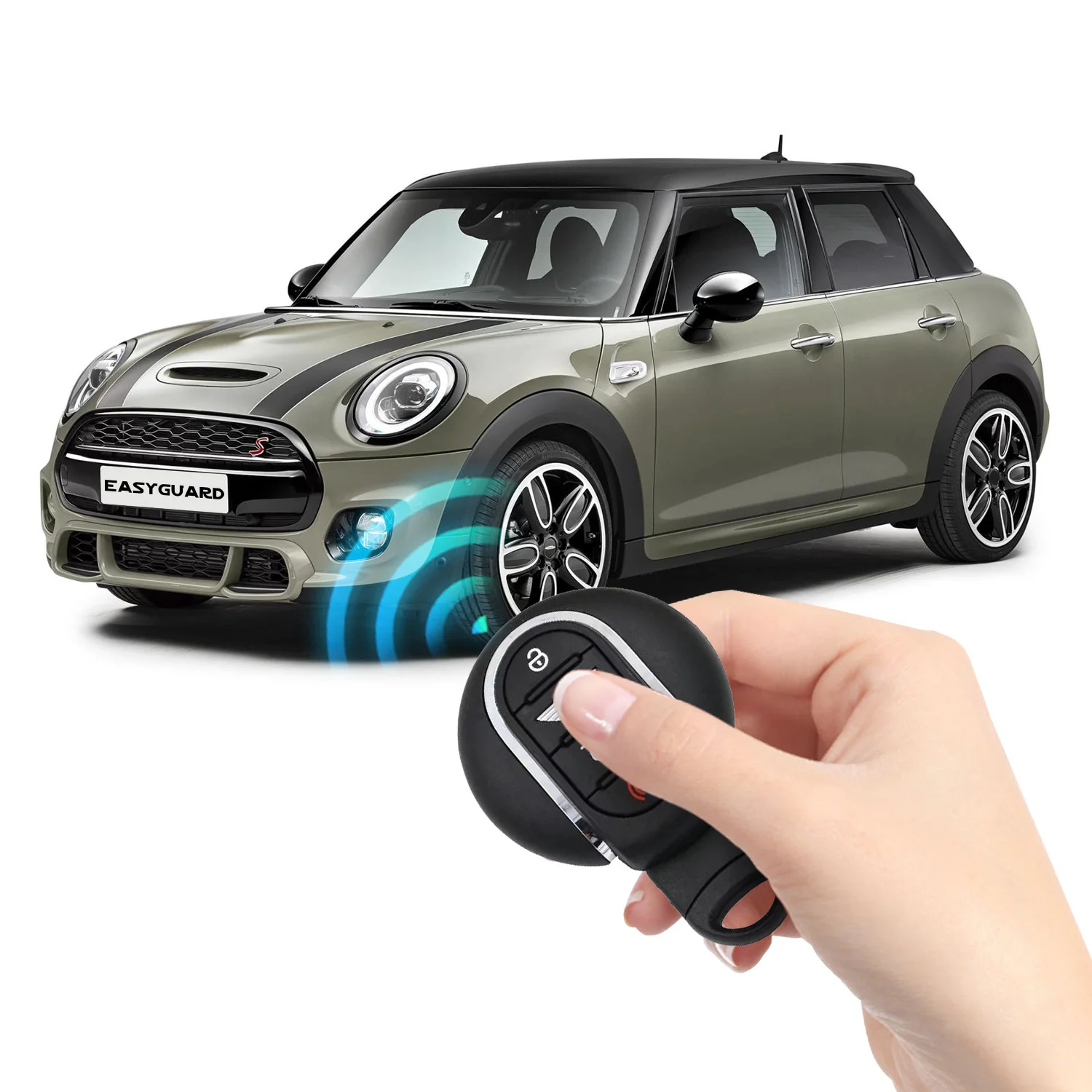 EASYGUARD Plug Play Remote Starter FIT for BMW 1 Series F52 F40 F45 F46 2 2GT X1 X2 F48 F49 F39 with button 3X lock to start