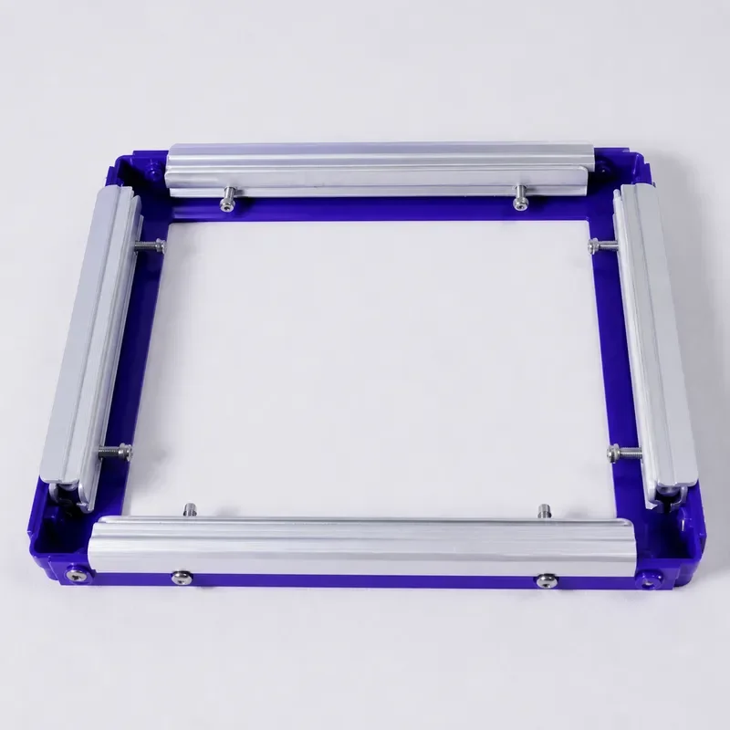Glueless Self Tensioning Frame Integrated Device Screen Printing Plate Making Tool High Density Mesh Stretcher DIY Kit