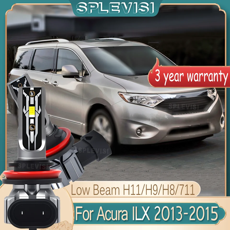 

Улучшенное ночное освещение, долговечные, 60000 часов, мгновенный запуск, фары ближнего света, лампы для Acura ILX 2013 2014 2015