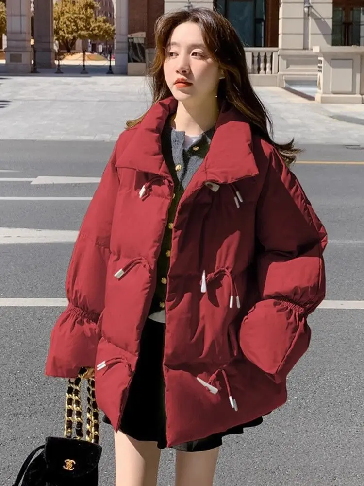 سترات باركاس للسيدات والفتيات للخريف مزيج محشو برباط ورباط وفتحة رقبة ثابتة ملابس شارع عادية حضرية وحديثة متعددة الألوان قابلة للتنفس