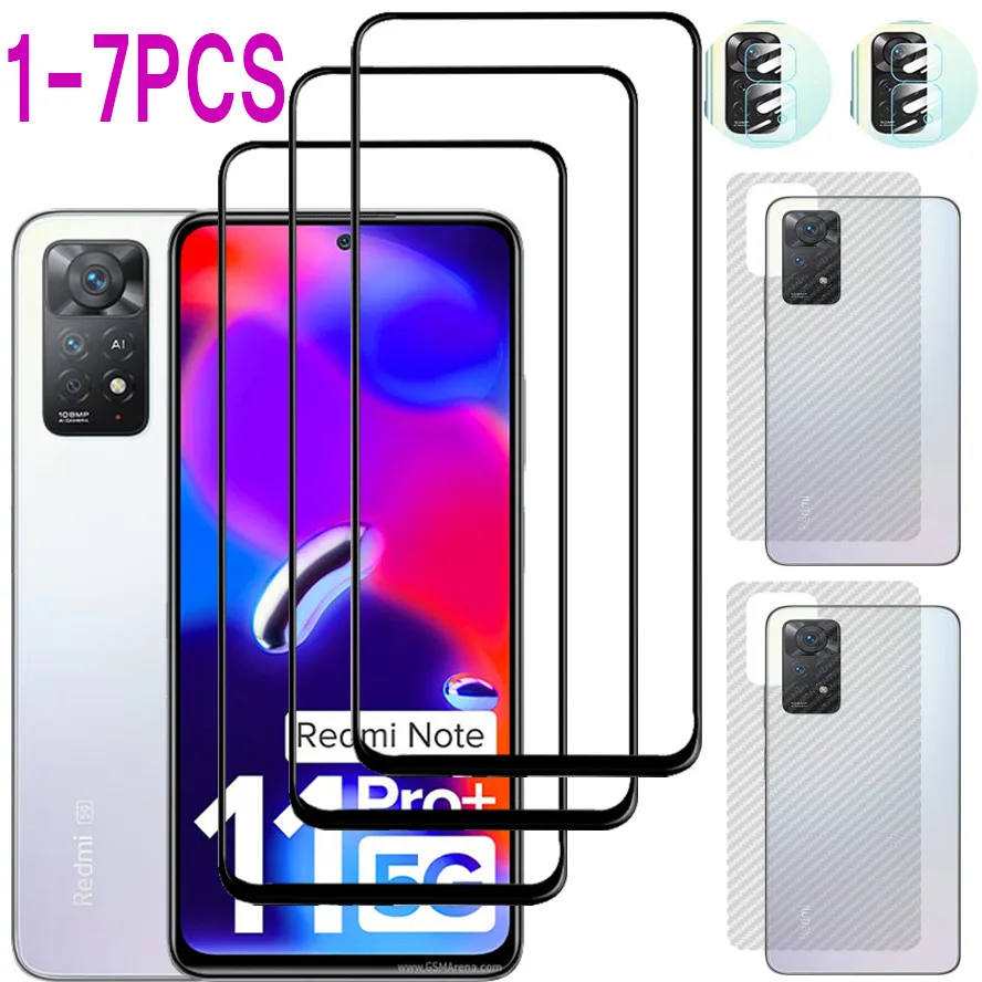 Cristal For Redmi Note 11 10 Pro Glass Redmi Note 12 Pro Plus 5G Screen Protector Note 12 12S Tempered Glass Redmi Note 11S 10S