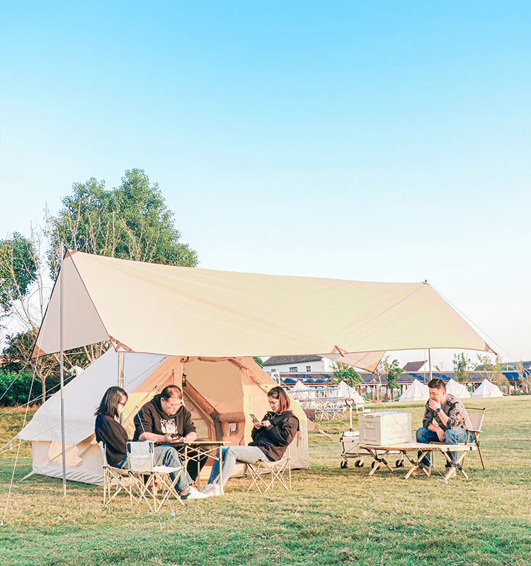 Camping Zelt Outdoor - インフレータブルエアチューブテント屋外キャンプグランピングキャンバステントハウス カーパス パラ グランピング ゼルト
