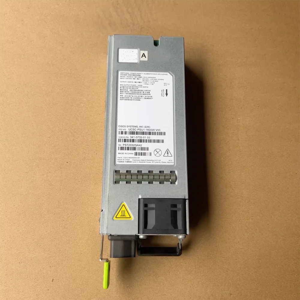 مصدر طاقة 1600 وات 341-0732-01 UCSC-PSU1-1600w V00 #1