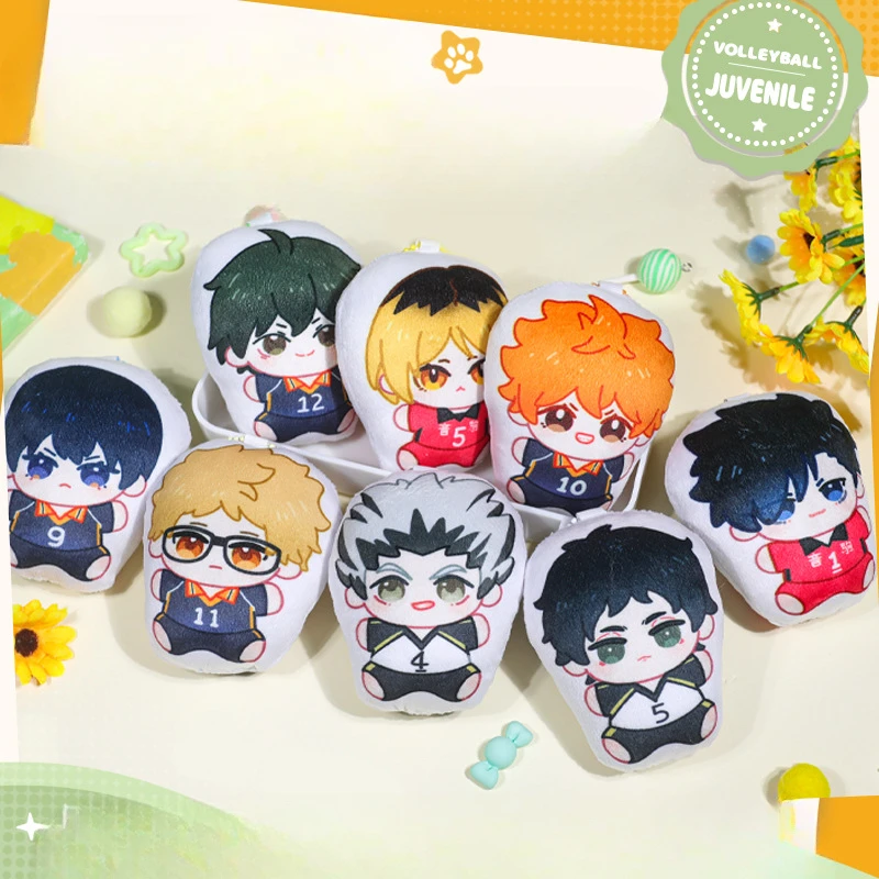 

Hot Anime Animation Derivatives Key Chain Shoyo Hinata Tobio Kageyama Kei Tsukishima Kotaro Bokuto Brithday Gift for Friend