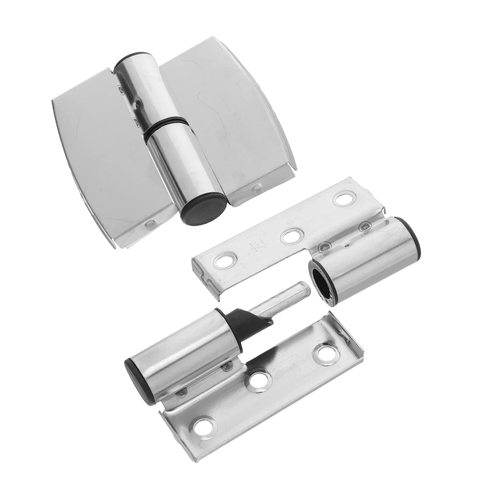 

2Pcs Stainless Steel Folding Hinges Heavy Duty Concealed Bathroom Partition Door Hinges Shower Door Hardware Folding Hinge