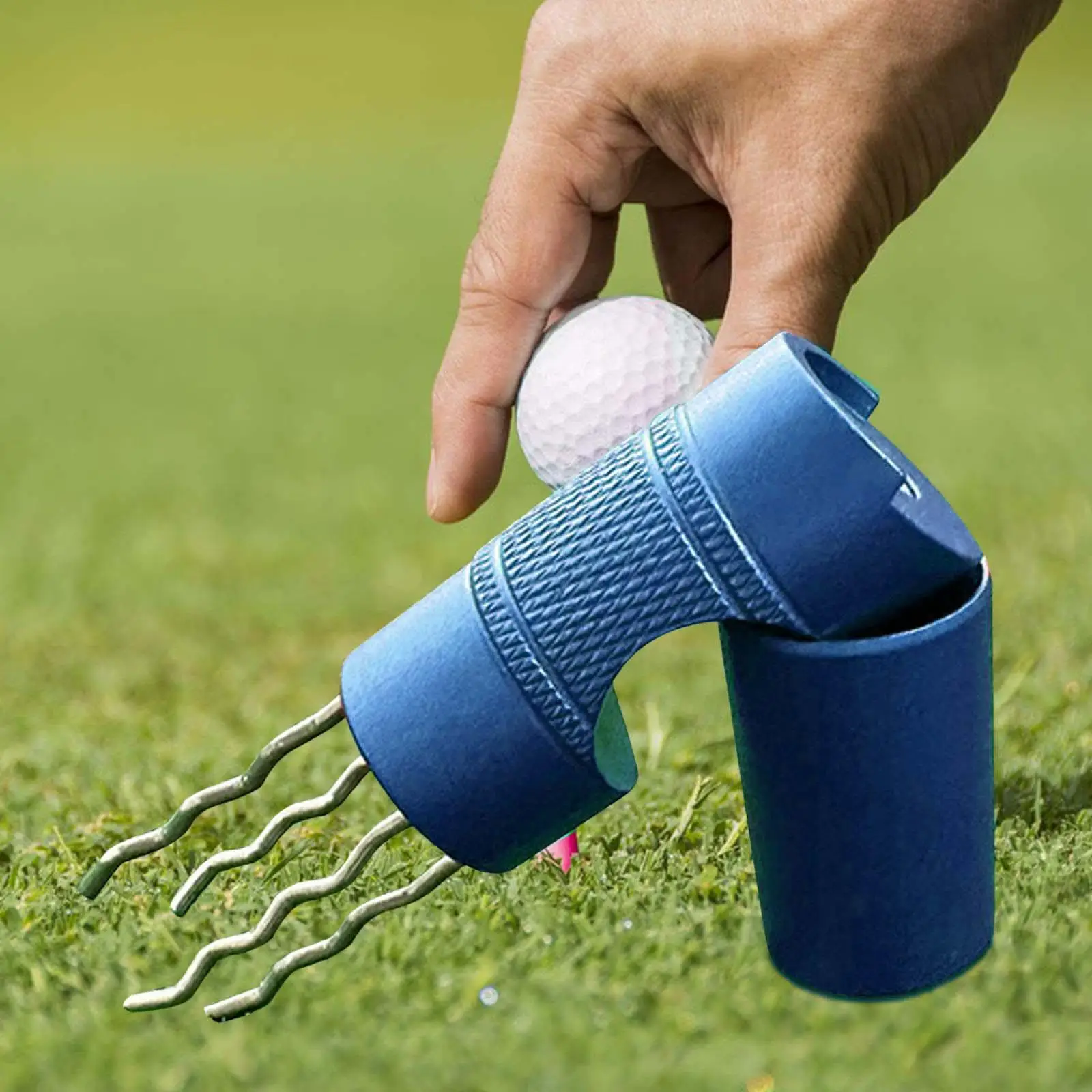 

Инструмент для ремонта Divot для гольфа, стадион, тренировка по гольфу, зеленая вилка