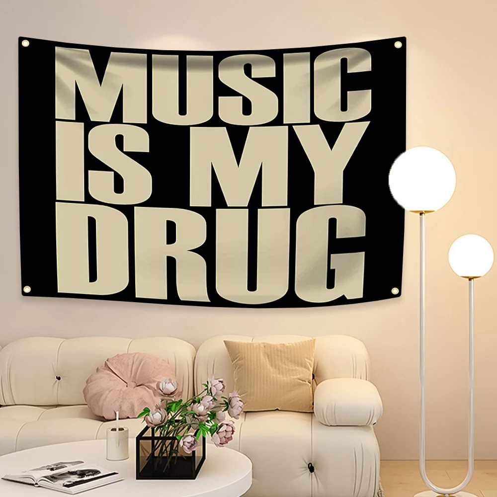 Musical Quote Flag 